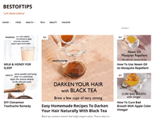 Tablet Screenshot of bestoftips.com